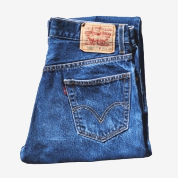 Levi's Other - Levi's 505 Regular Fit Medium Wash Jeans Blue Size 31